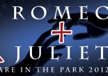 Locandina spettacolo Romeo and Juliet Shakespeare in the park 2012 Firenze